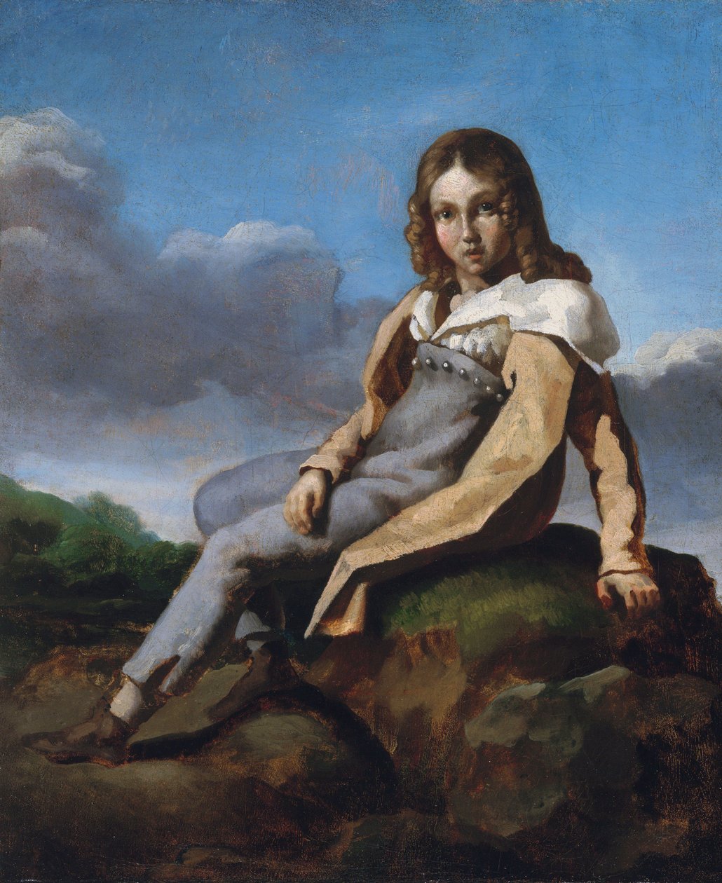 Alfred Dedreux (1810-1860) gyermekként alkotó: Theodore Gericault