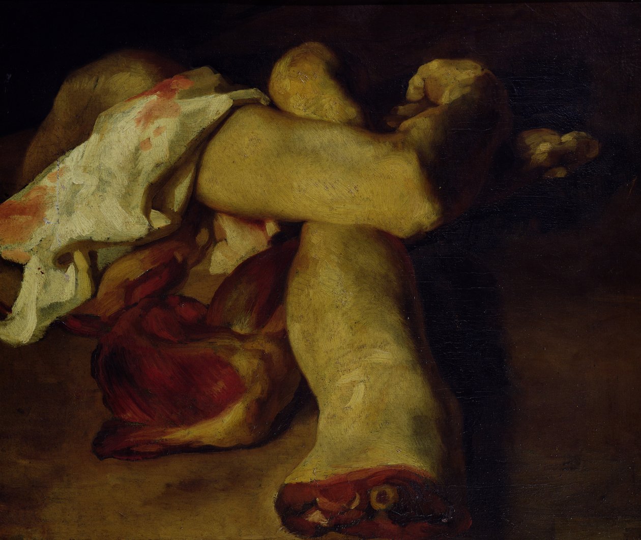 Anatómiai darabok (olaj, vászon) alkotó: Theodore Gericault
