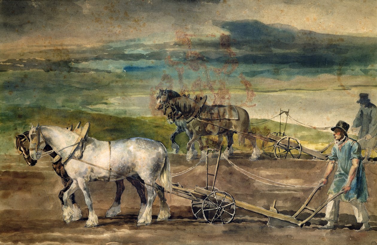 Mezőgazdasági munkások alkotó: Theodore Gericault