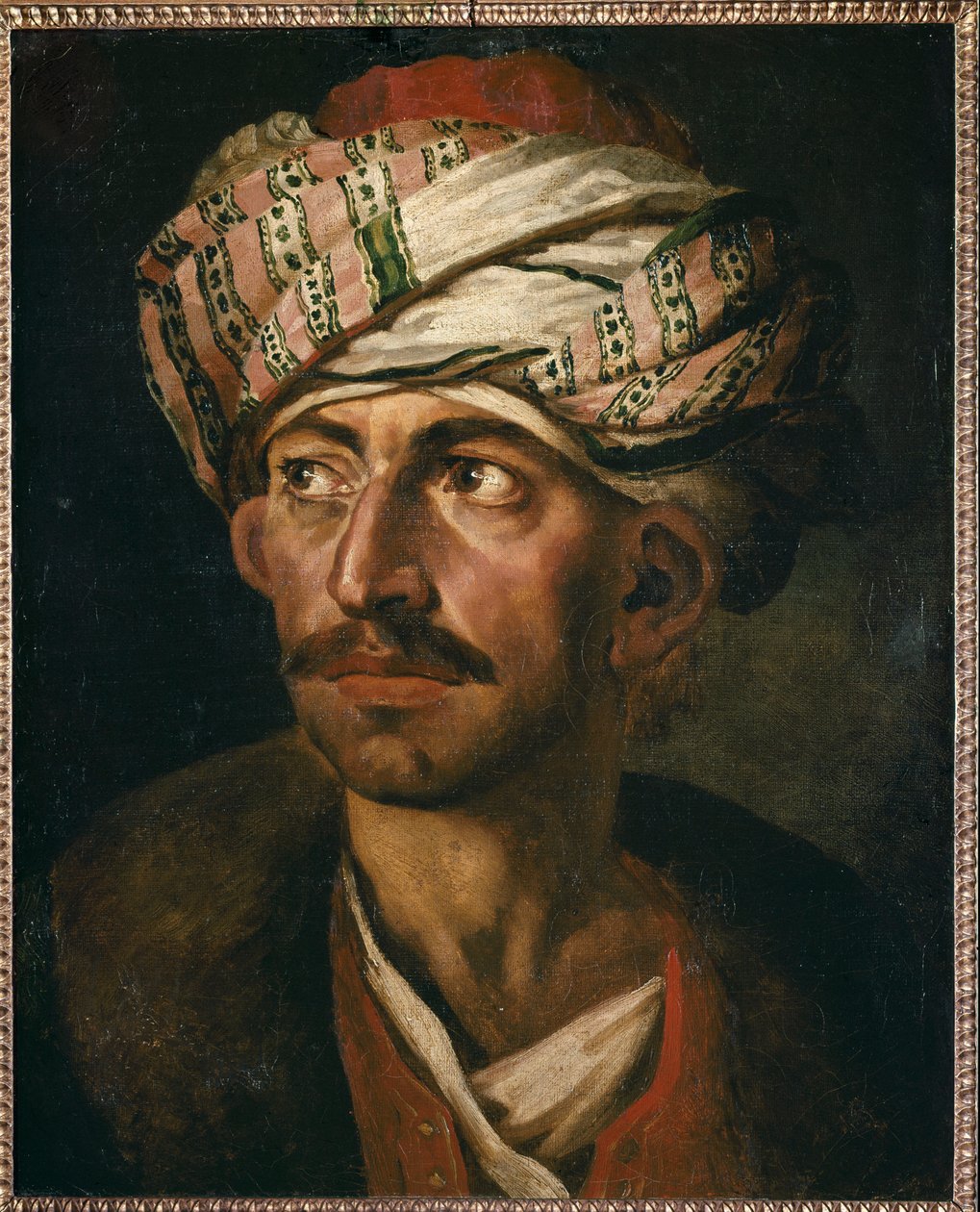 Keleti vezetője (olaj, vászon alkotó: Theodore Gericault