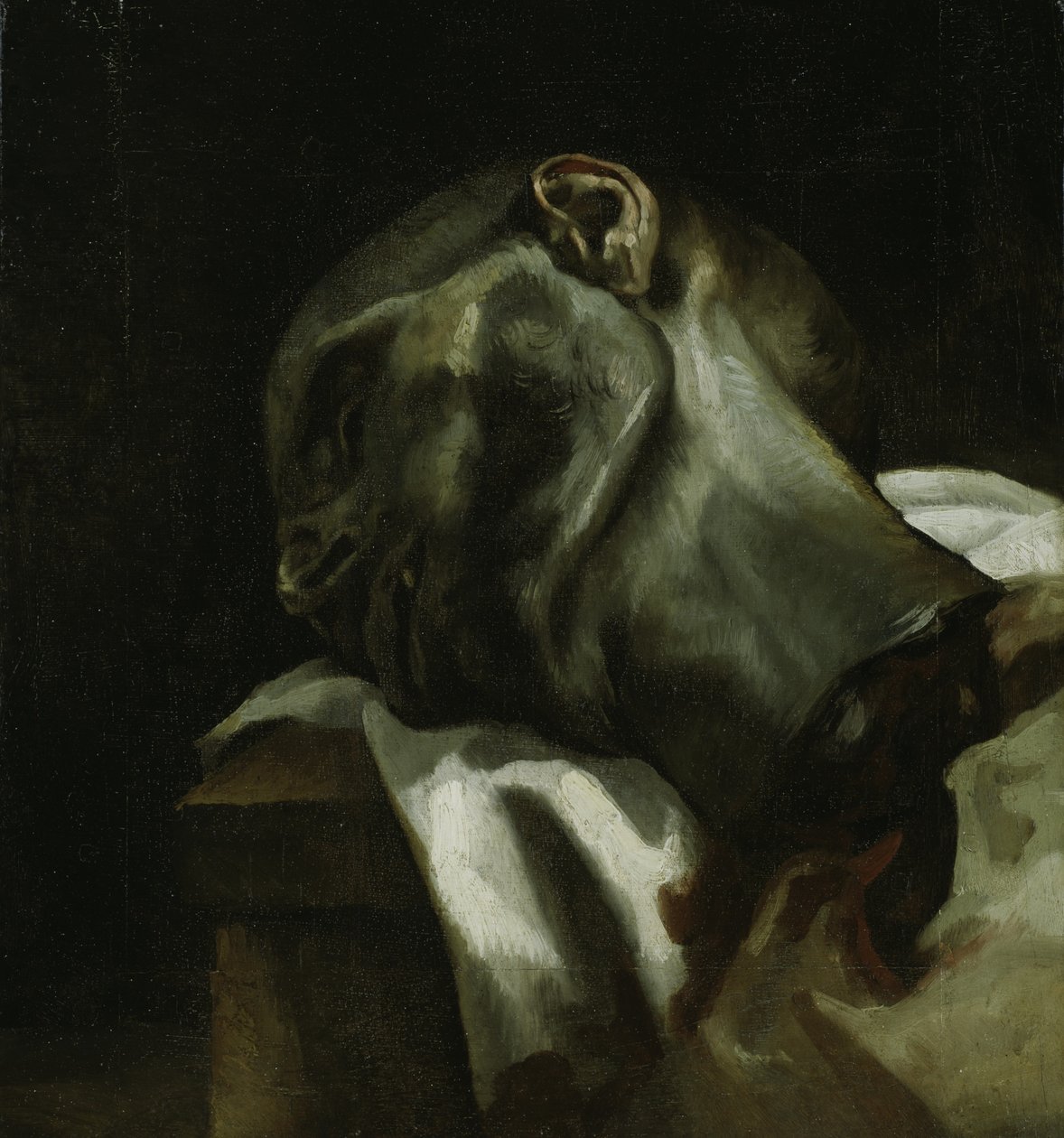 Guillotined ember feje alkotó: Theodore Gericault