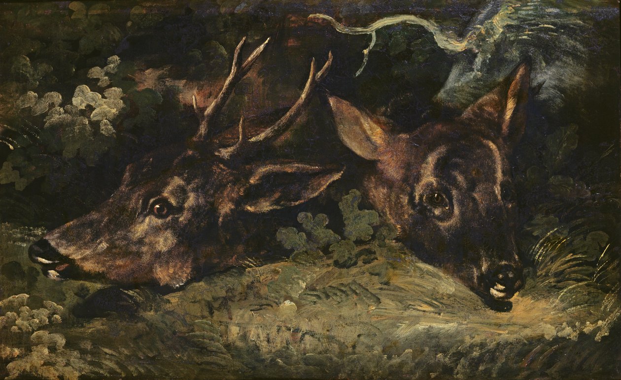 Őzfejek, 1815 alkotó: Theodore Gericault