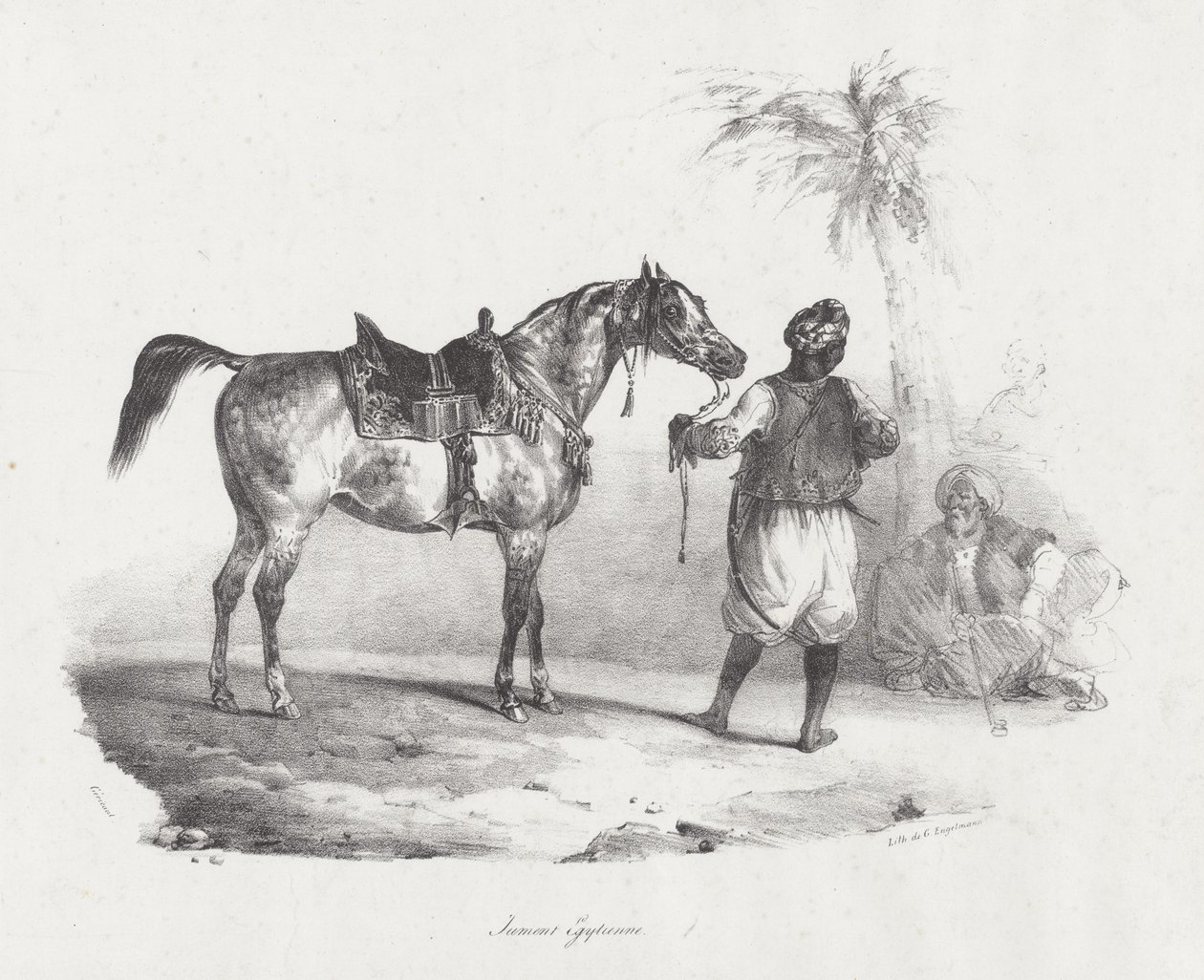 Egyiptomi kanca (An Egyptian Mare) alkotó: Theodore Gericault