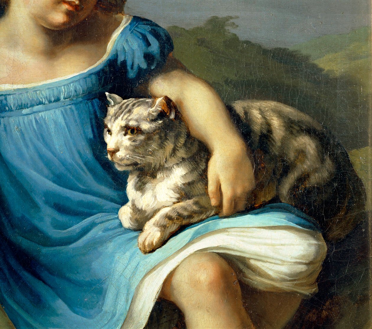 Louise Vernet gyermekként ... alkotó: Theodore Gericault