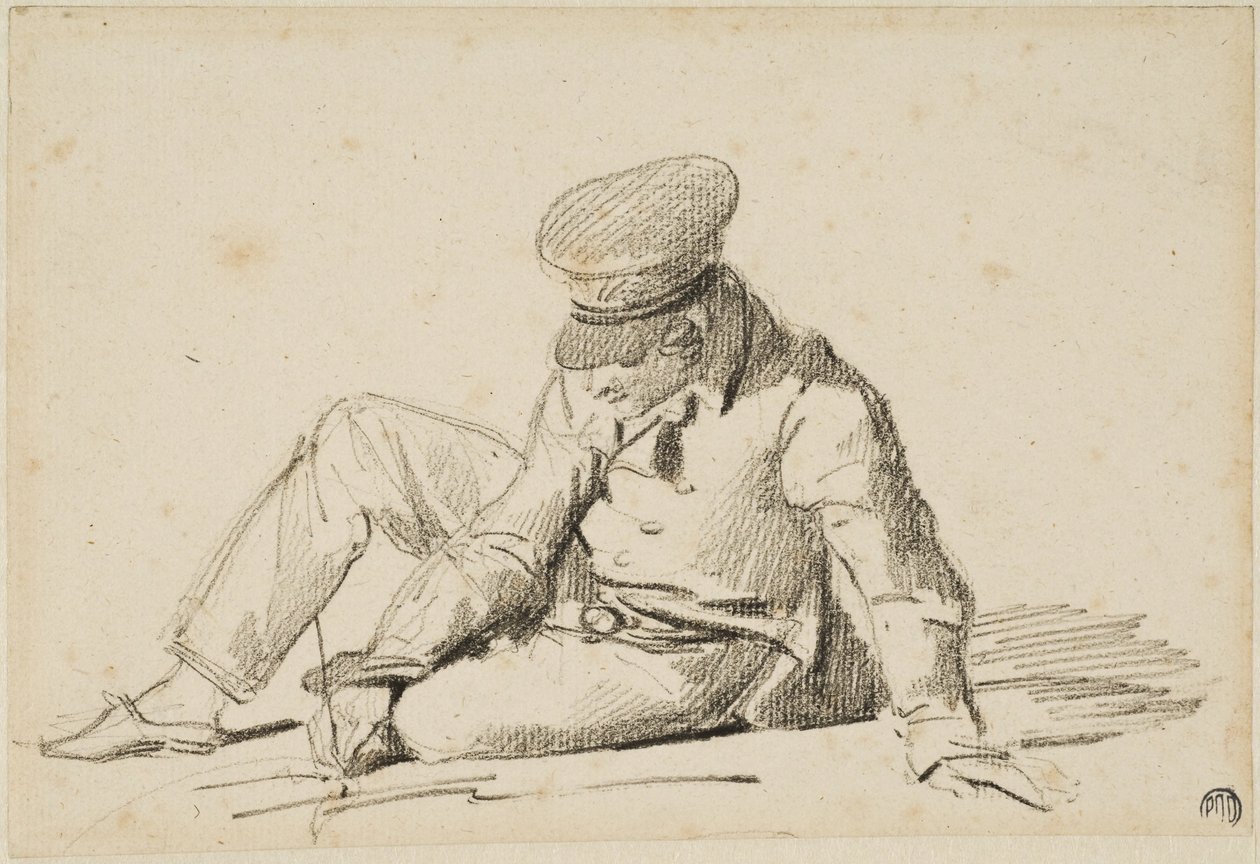 Fiú, aki az utcán rajzol alkotó: Theodore Gericault