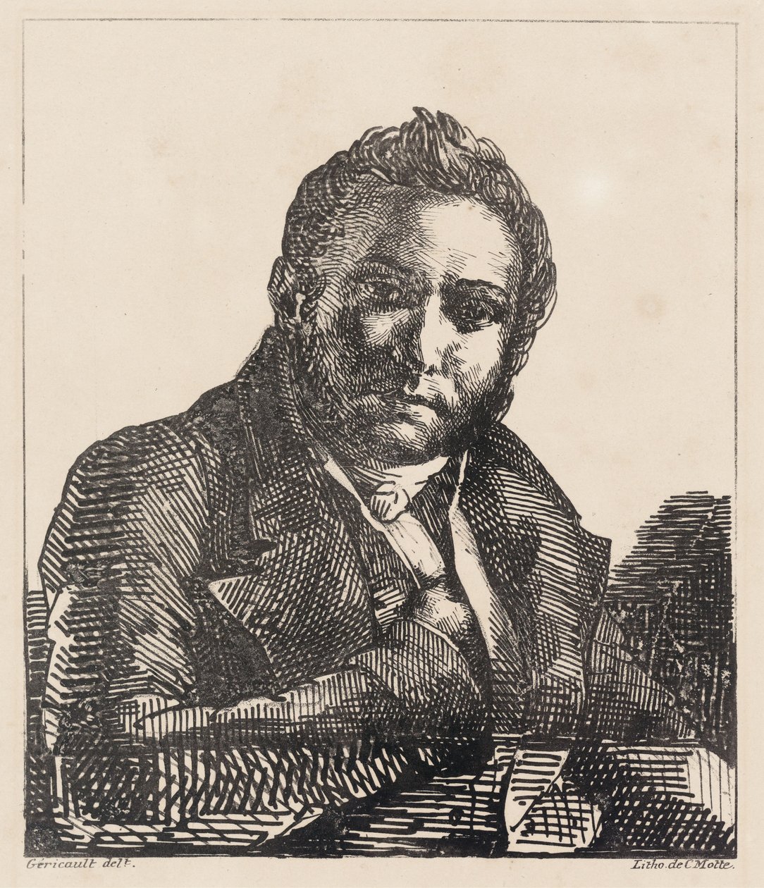 „Auguste Brunet, a művész barátjának portréja (Portrait of Auguste Brunet, the Artist