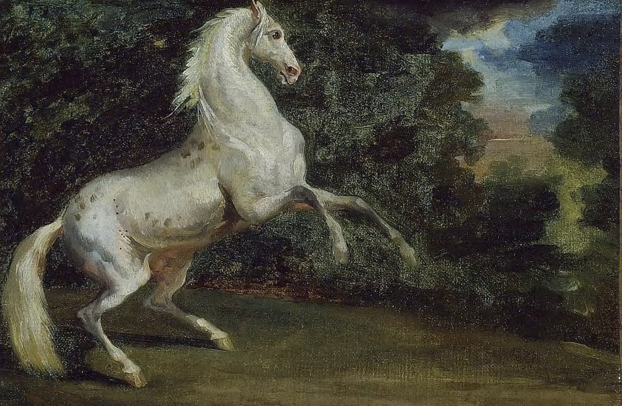 Ugráló ló alkotó: Theodore Gericault