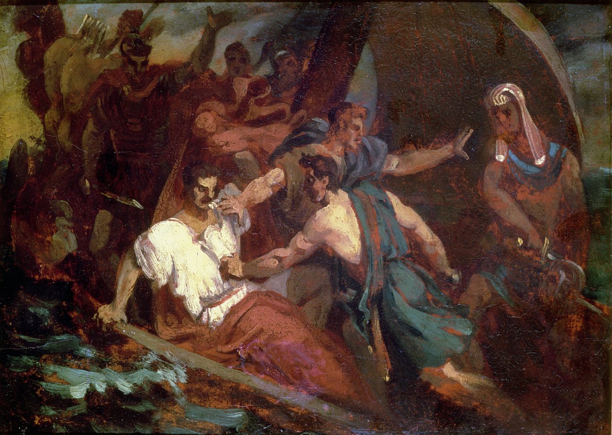 Lázadás egy vitorlás hajón alkotó: Theodore Gericault