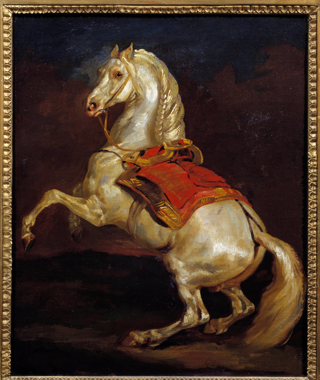 Tamerlan ló. Theodore Gericault festménye (1791-1824) alkotó: Theodore Gericault