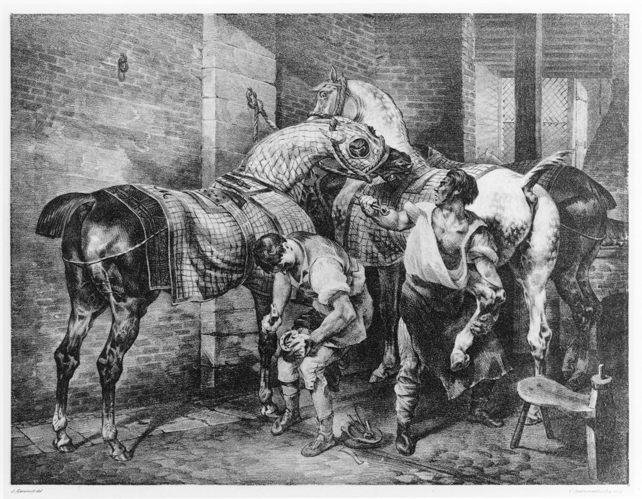 Az angol patkoló alkotó: Theodore Gericault