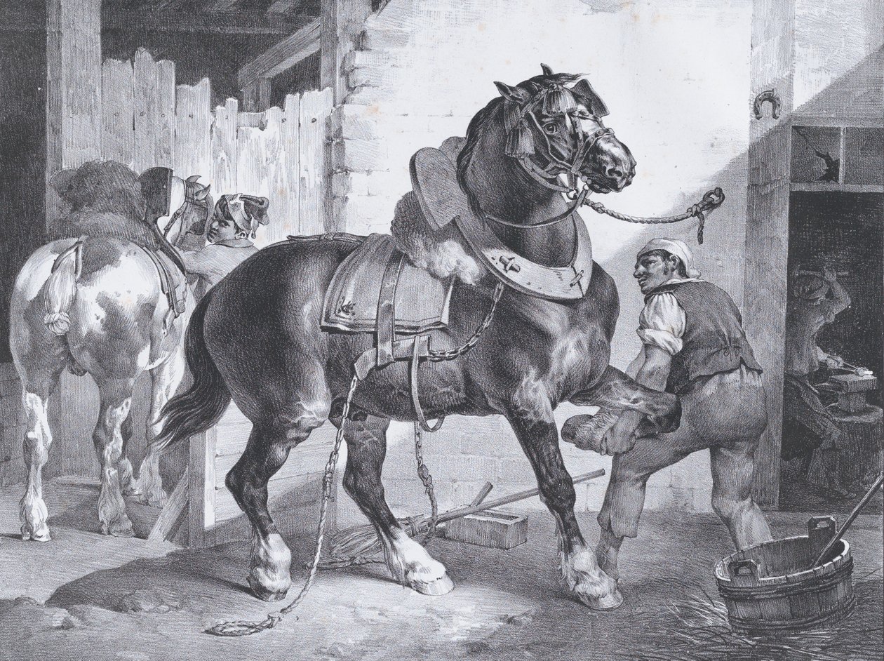 A francia kovács, 1822. alkotó: Theodore Gericault