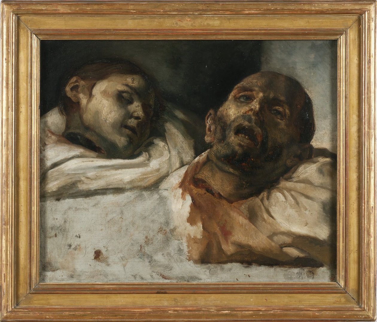 A Levágott Fejek alkotó: Theodore Gericault