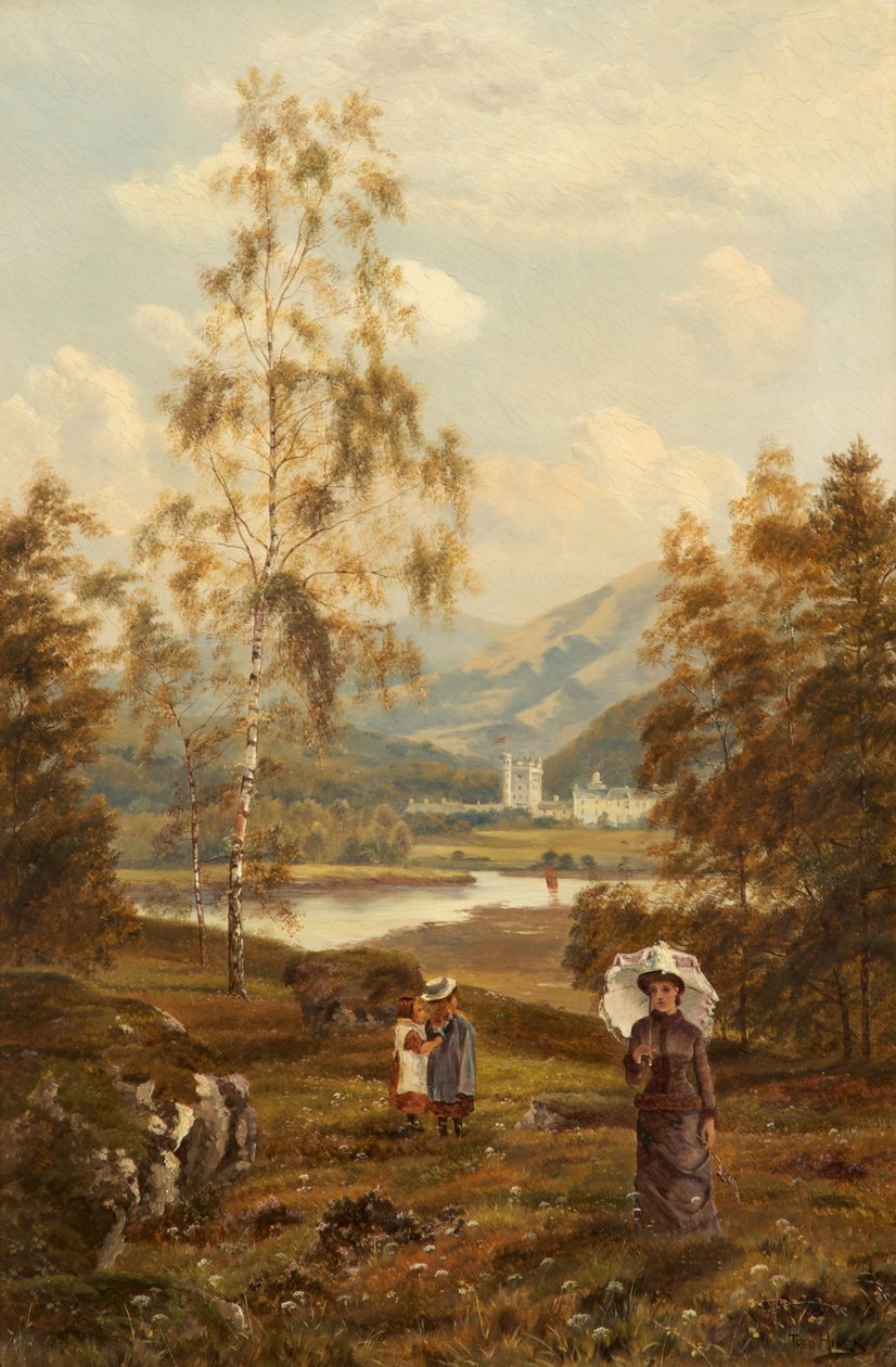 Balmoral távoli kilátása alkotó: Theodore Hines