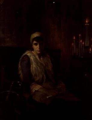Egy felajánló gyertya alkotó: Theodore Jacques Ralli