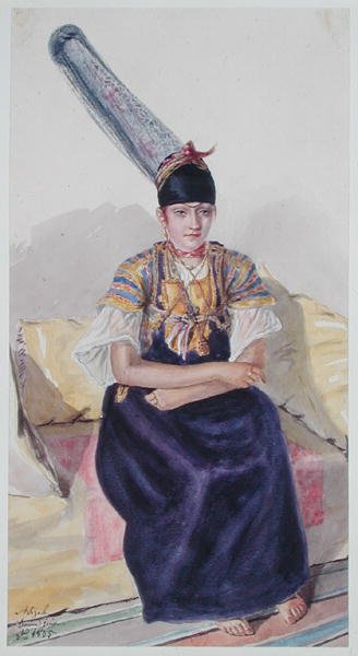 Egy zsidó nő Algériában alkotó: Theodore Leblanc