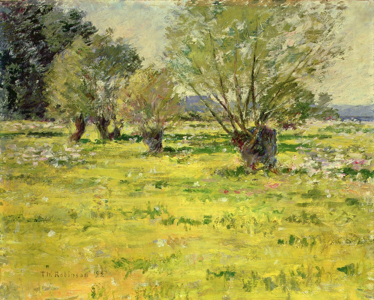 tavasz alkotó: Theodore Robinson
