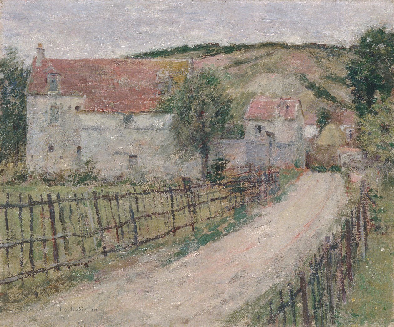 A régi malom Régi malom, kb. 1892. alkotó: Theodore Robinson