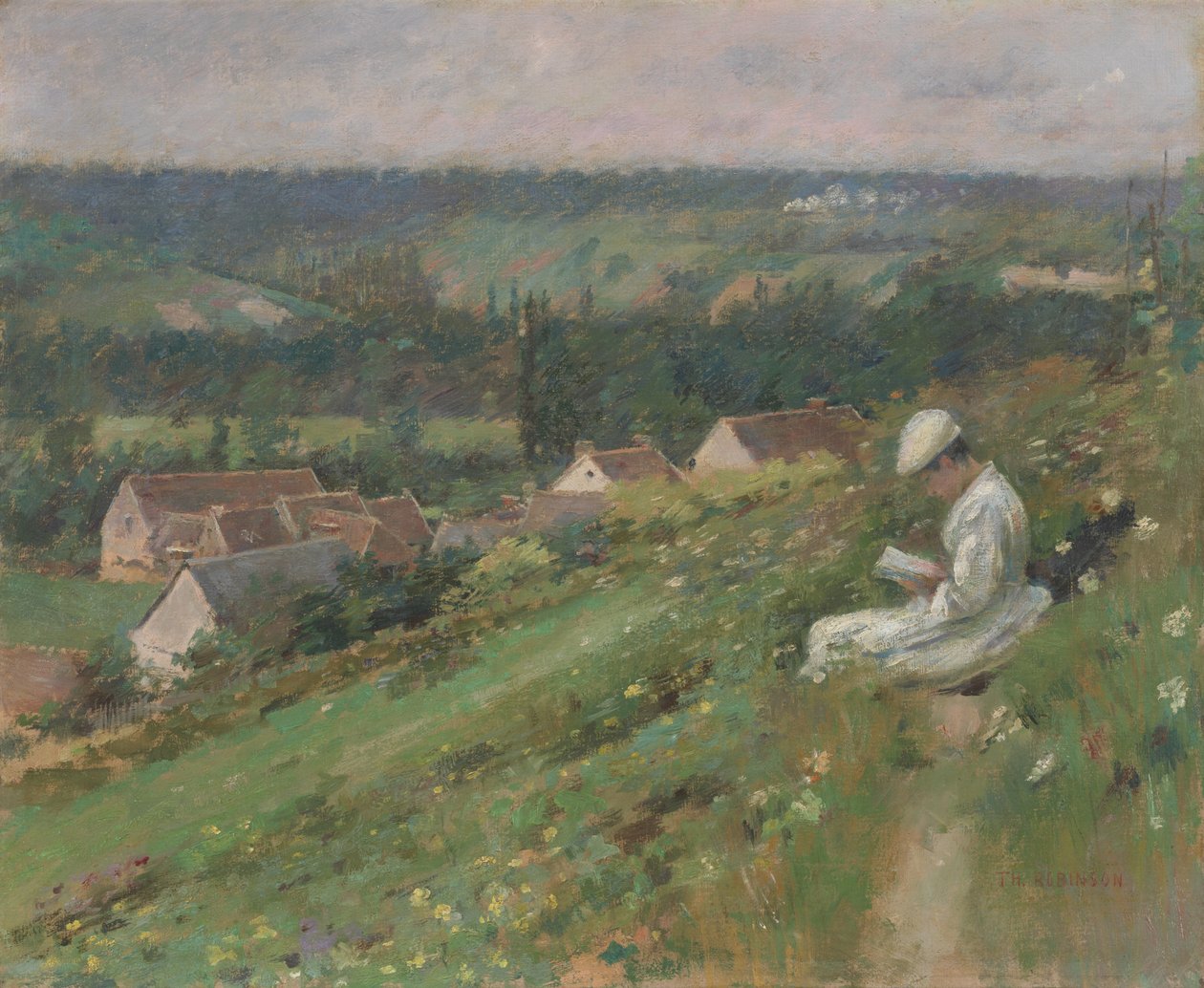Az Arconville-völgy alkotó: Theodore Robinson