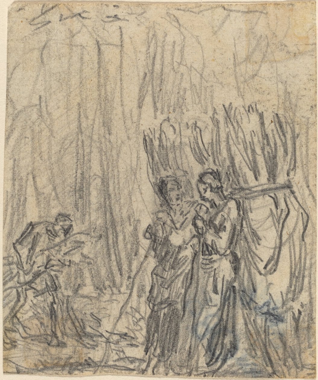 Gleaners alkotó: Theodore Rousseau