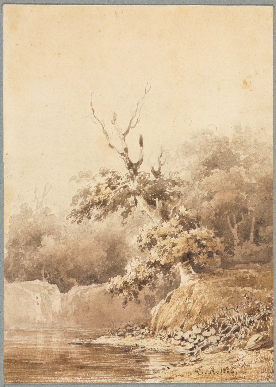 Tájkép alkotó: Theodore Rousseau