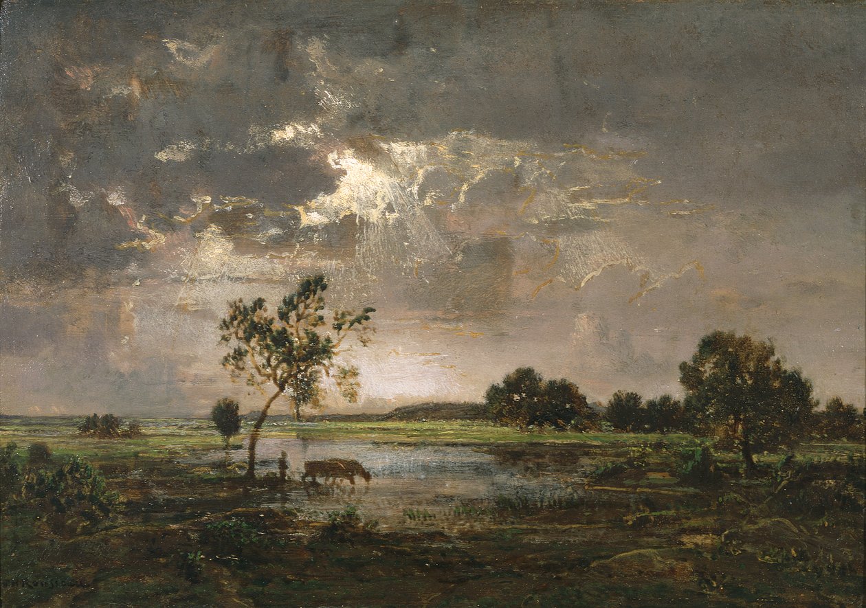 Tájkép alkotó: Theodore Rousseau