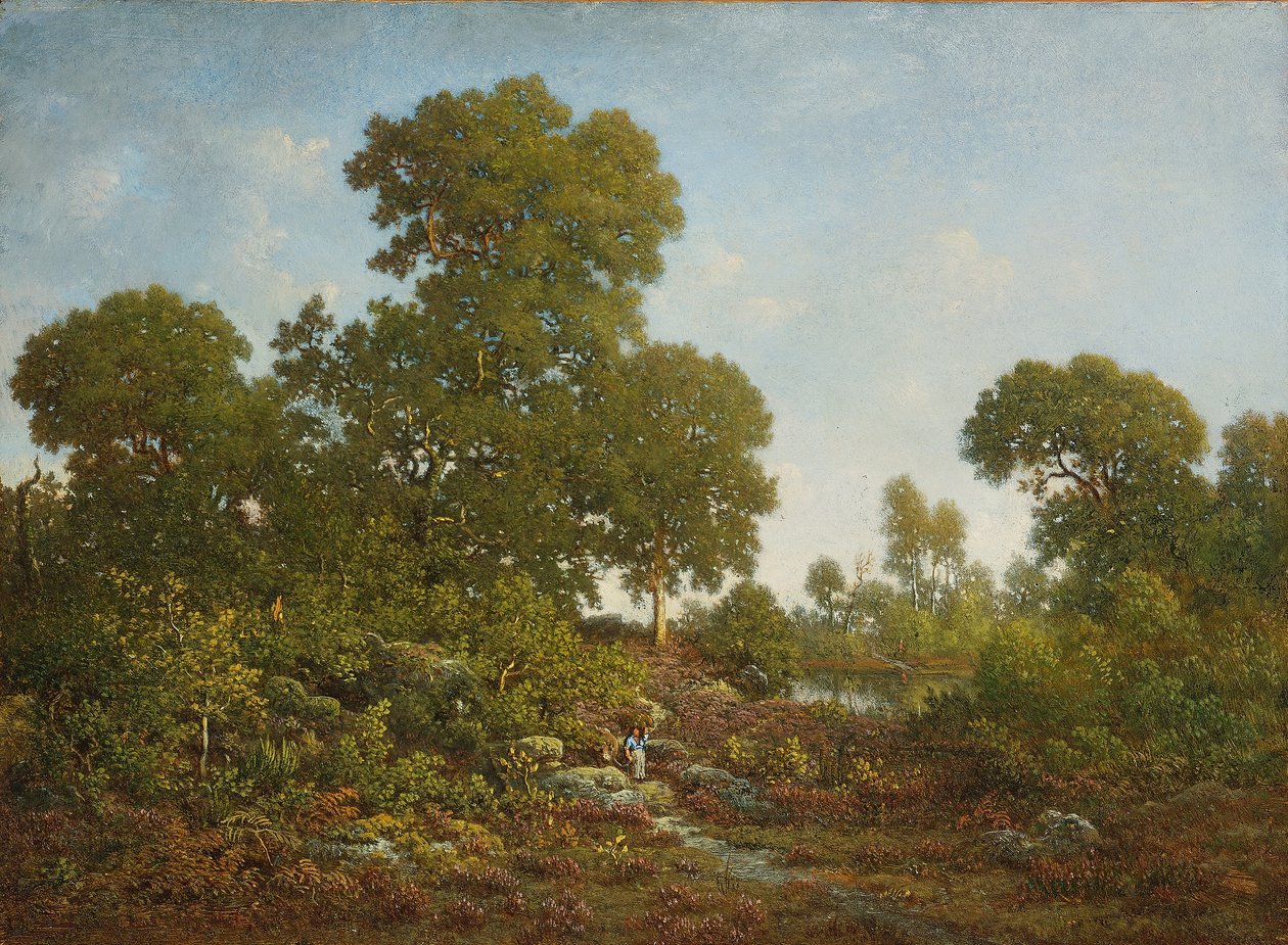 Tavasz, 1860 körül alkotó: Pierre Etienne Theodore Rousseau