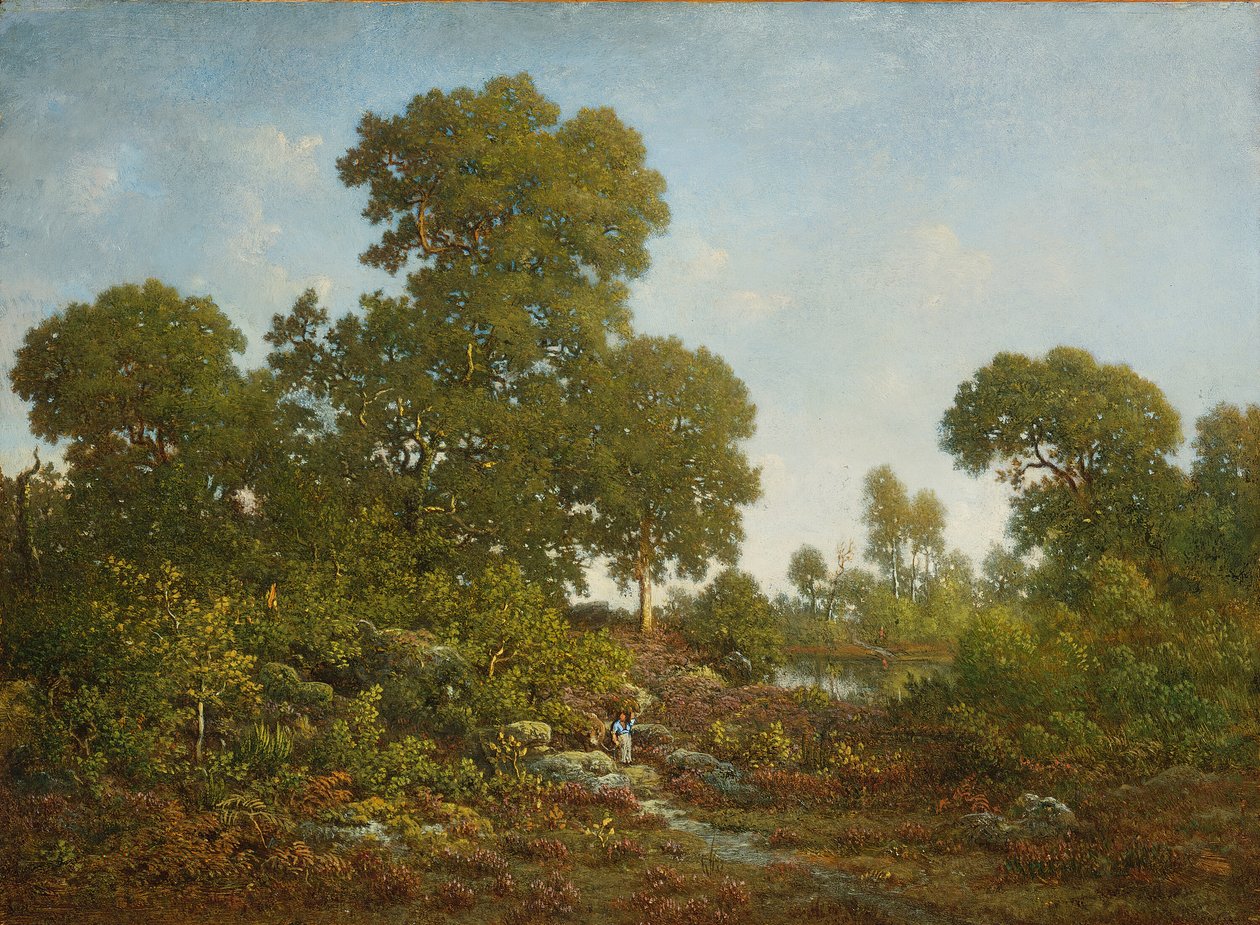 Tavasz, c. 1860. alkotó: Theodore Rousseau