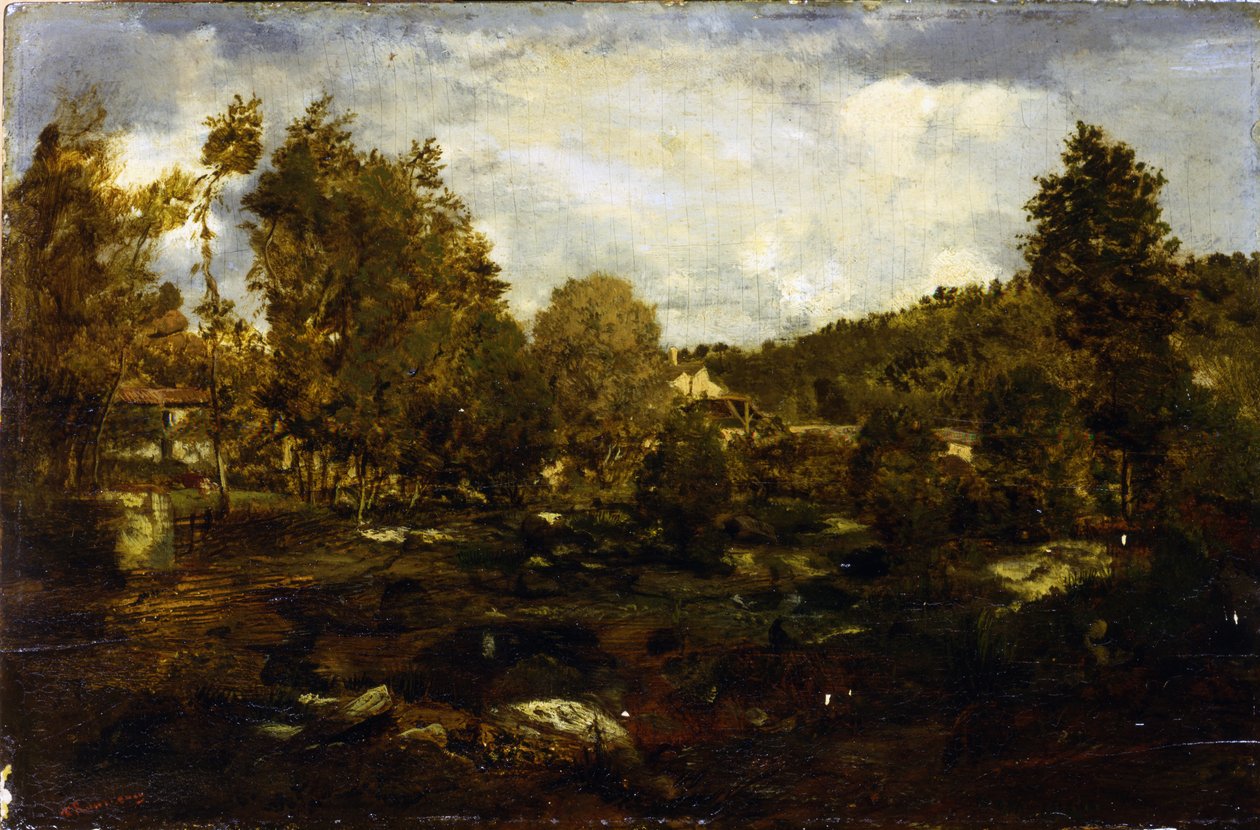 Tiffauge völgye alkotó: Pierre Etienne Theodore Rousseau