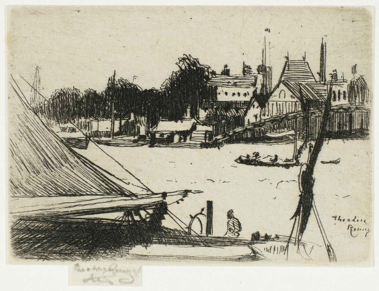 Battersea a Chelsea-től alkotó: Theodore Roussel