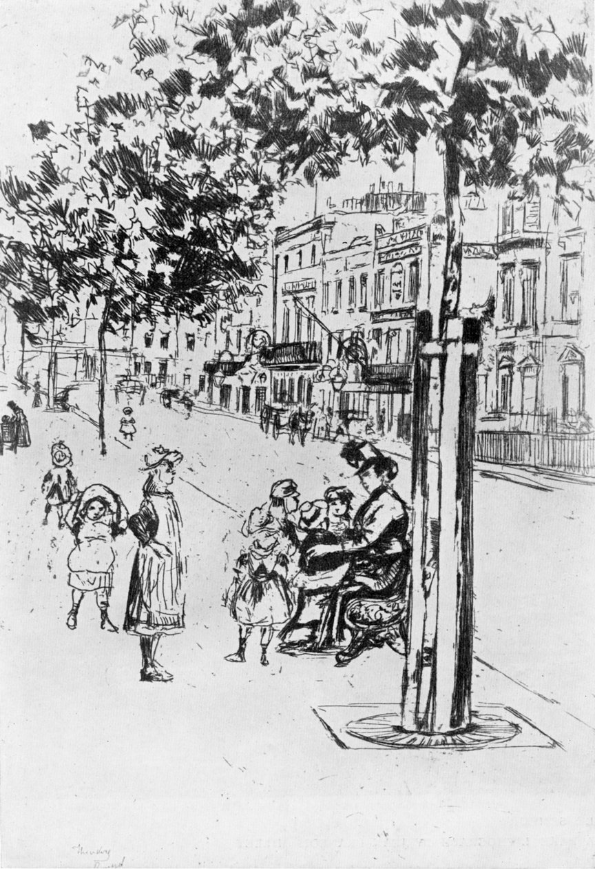 Chelsea Children, 1913. alkotó: Theodore Roussel