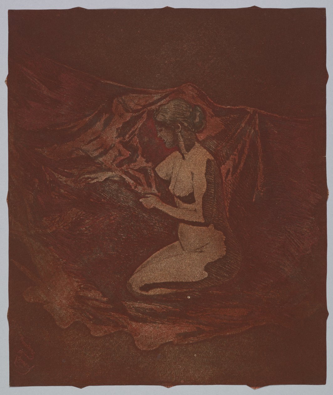 Embers Glow, 1890-1897. alkotó: Theodore Roussel