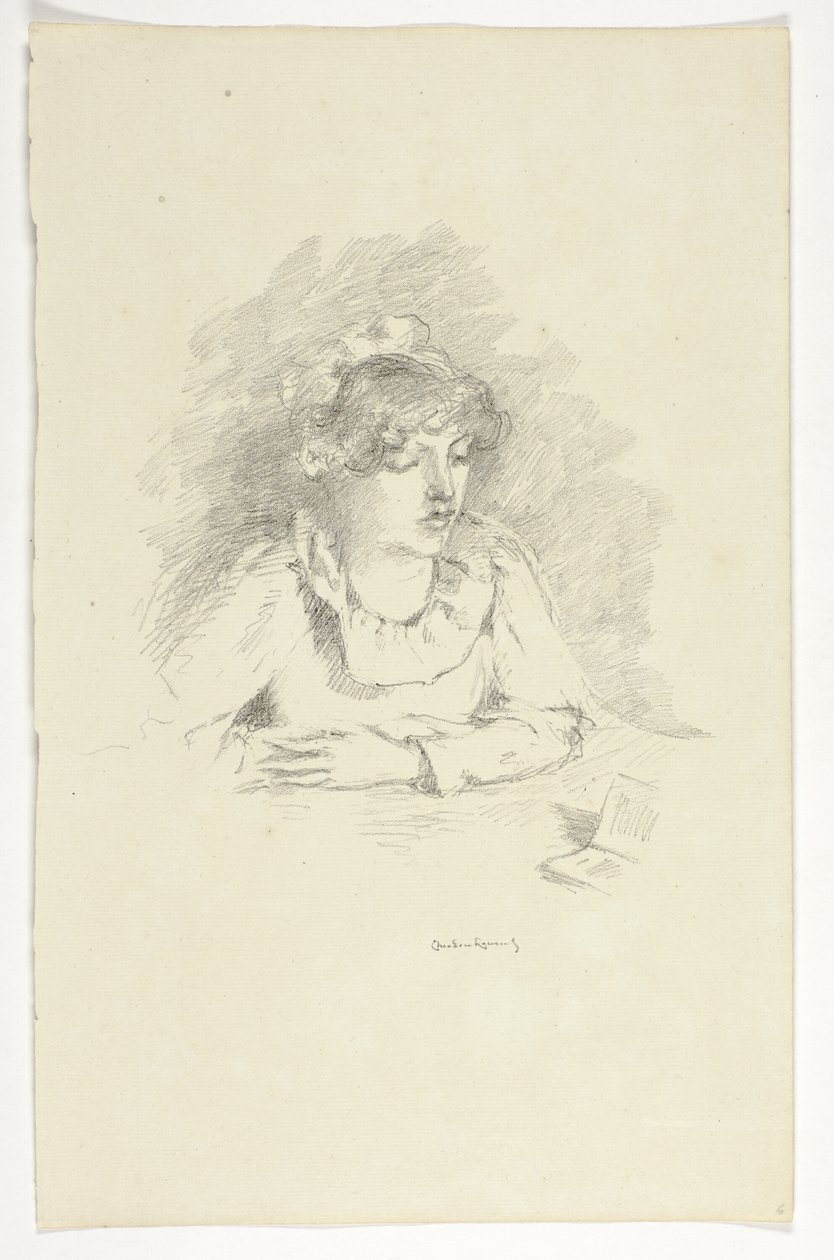 La Liseuse – Az olvasó, lámpafény alkotó: Theodore Roussel