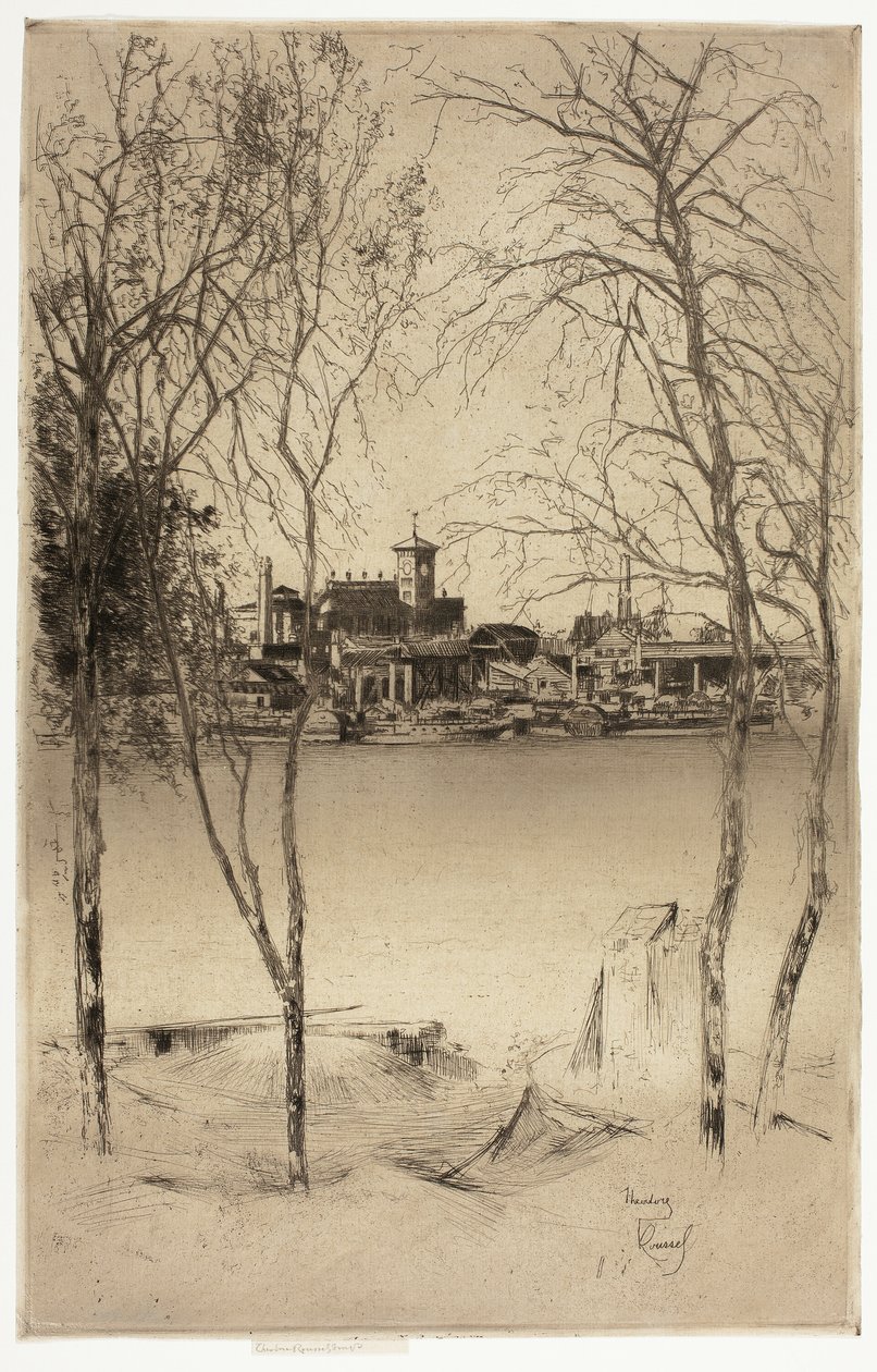 Laburnums és Battersea alkotó: Theodore Roussel