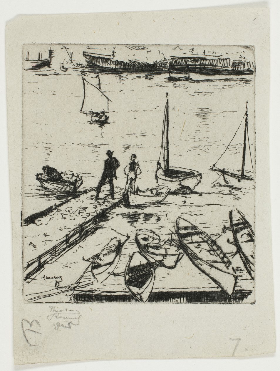 Pleasure Boats, Chelsea alkotó: Theodore Roussel