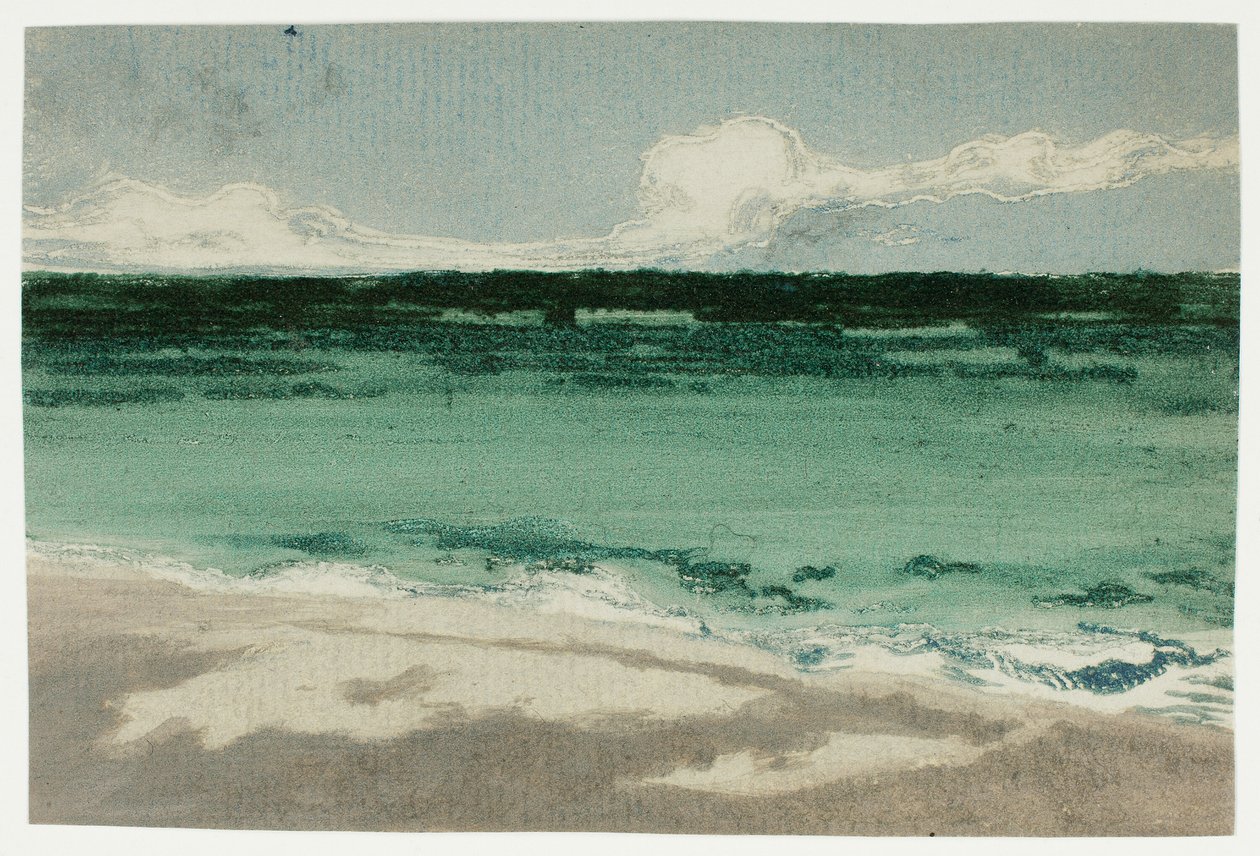 A tenger Bognornál alkotó: Theodore Roussel