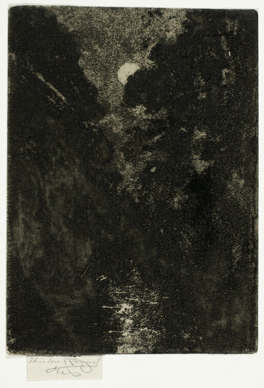 Fák a Holdfényben alkotó: Theodore Roussel