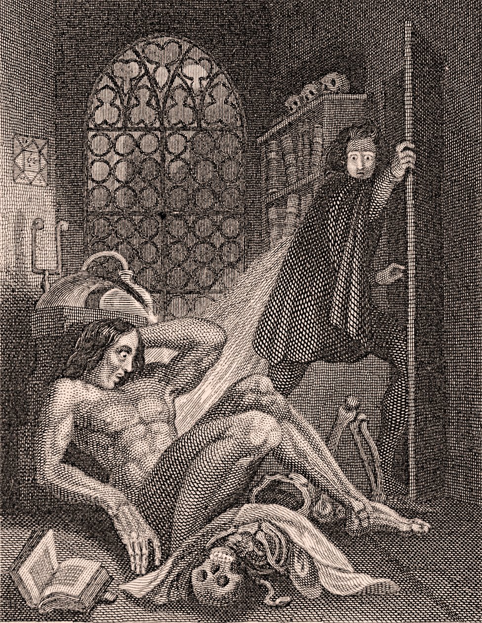 Victor Frankenstein undorodik a teremtésétől alkotó: Theodore Von Holst