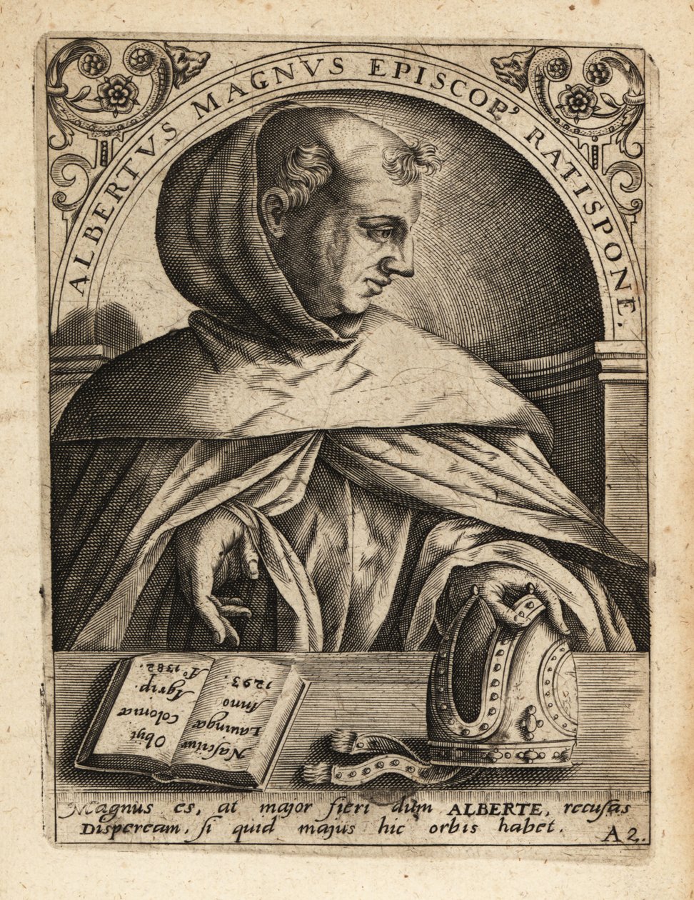 Albertus Magnus alkotó: Theodore de Bry