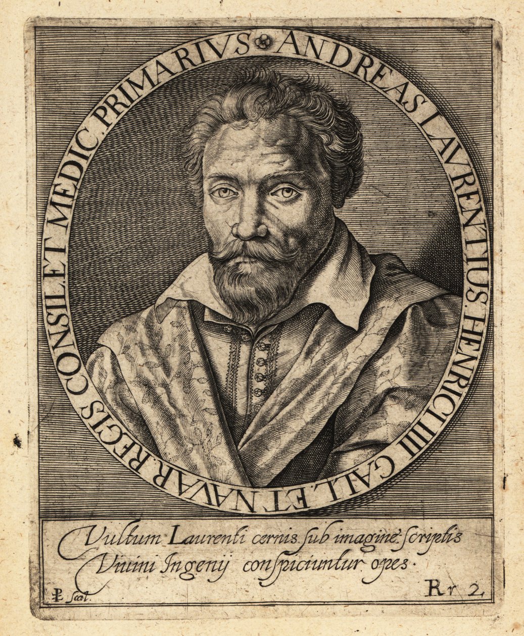 Andre du Laurens, francia orvos alkotó: Theodore de Bry
