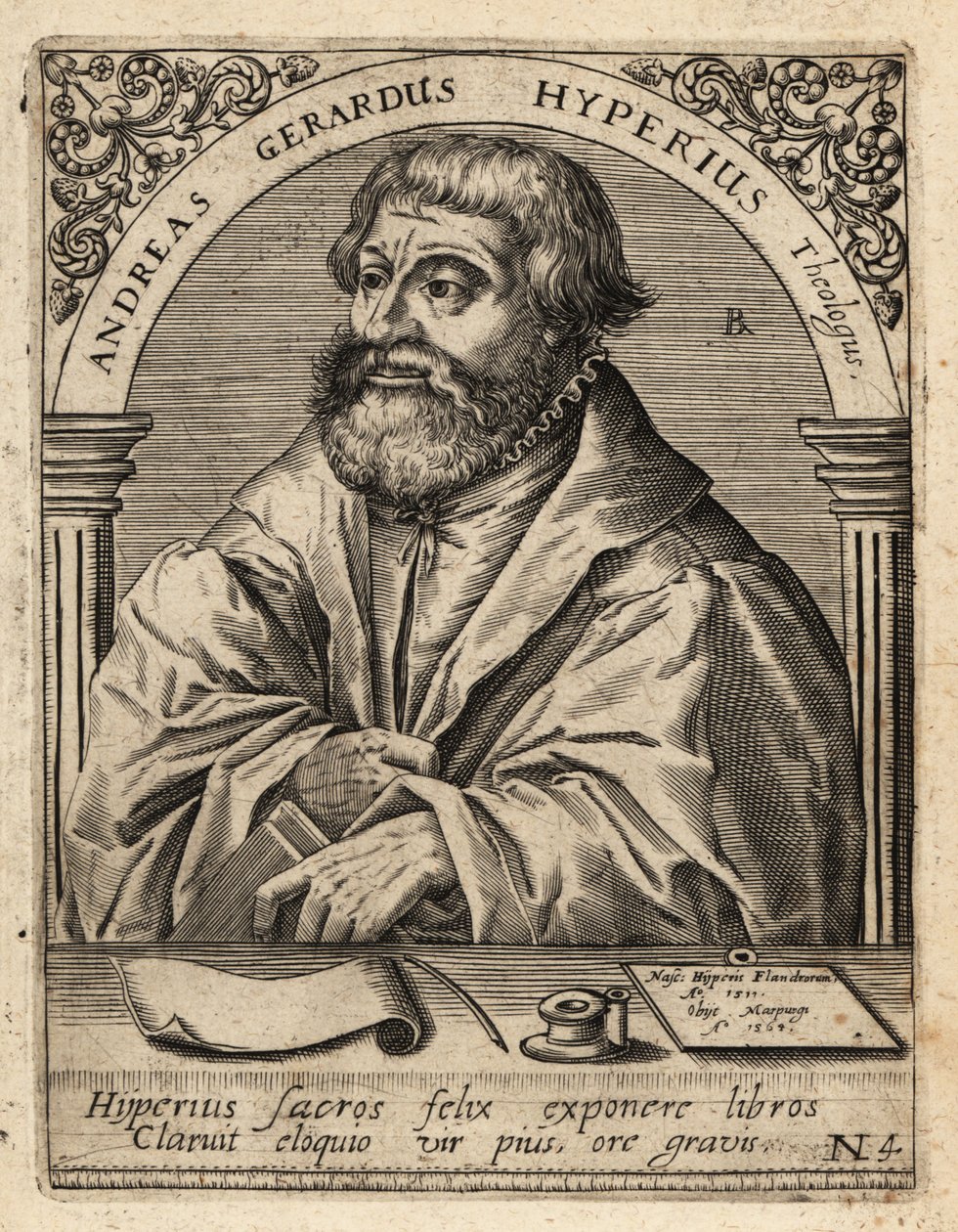 Andreas Gerhard Hyperius alkotó: Theodore de Bry