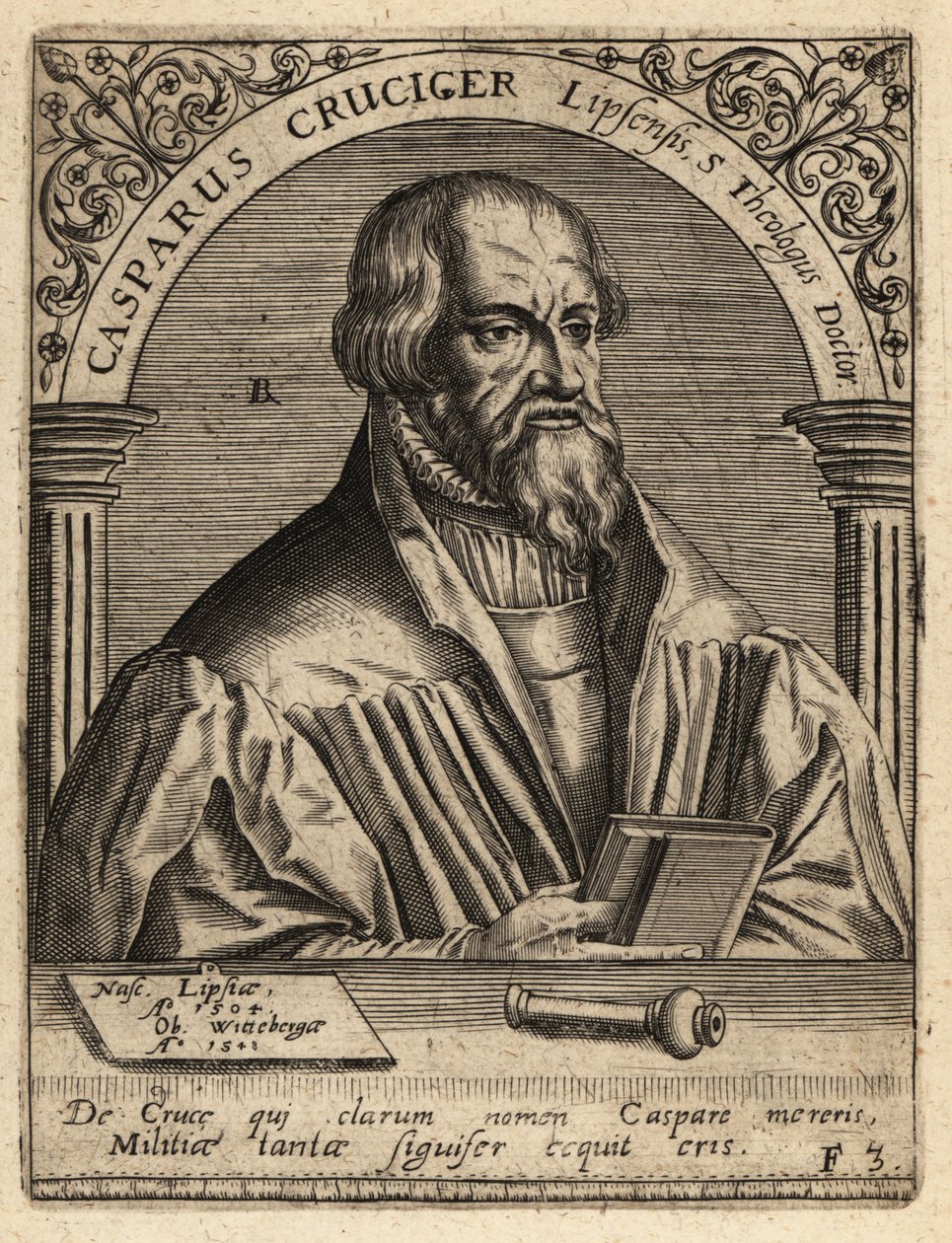 Caspar Creuziger alkotó: Theodore de Bry