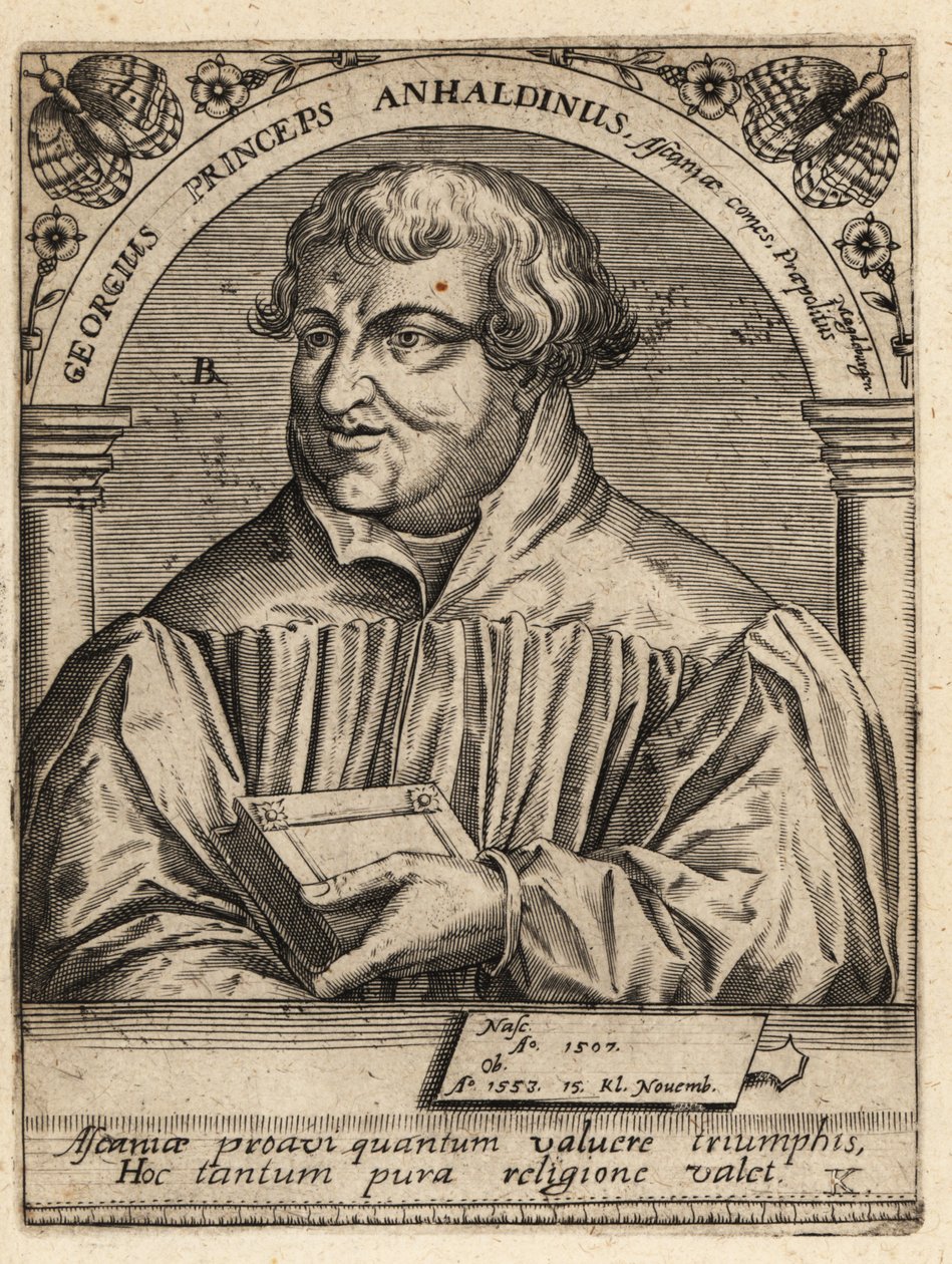 III. György, Anhalt-Dessau hercege alkotó: Theodore de Bry