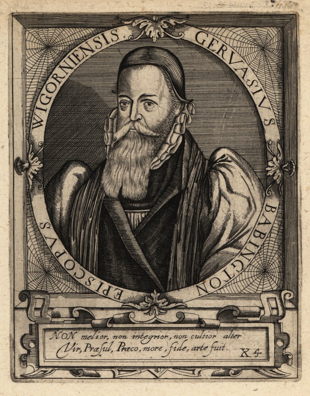 Gervase Babington alkotó: Theodore de Bry