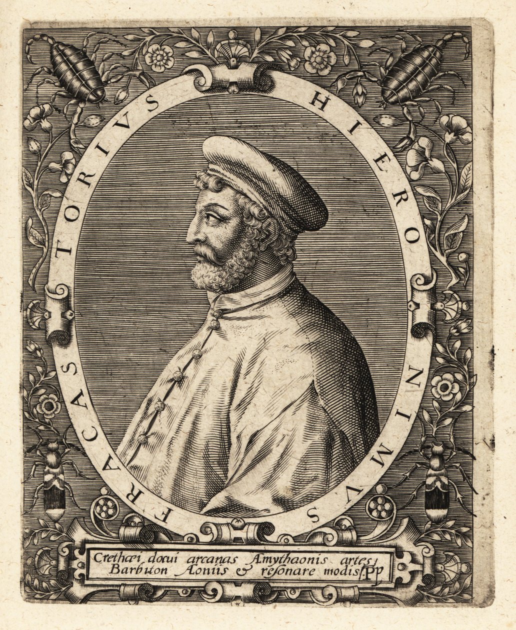 Girolamo Fracastoro olasz orvos alkotó: Theodore de Bry