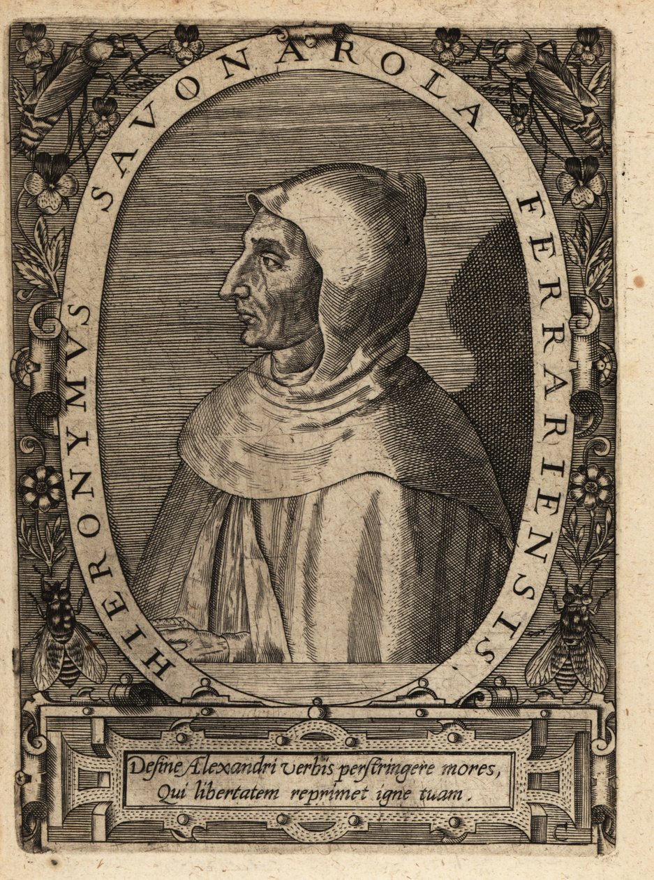 Girolamo Savonarola alkotó: Theodore de Bry