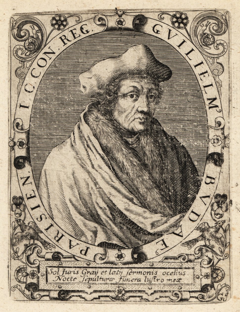 Guillaume Bude alkotó: Theodore de Bry