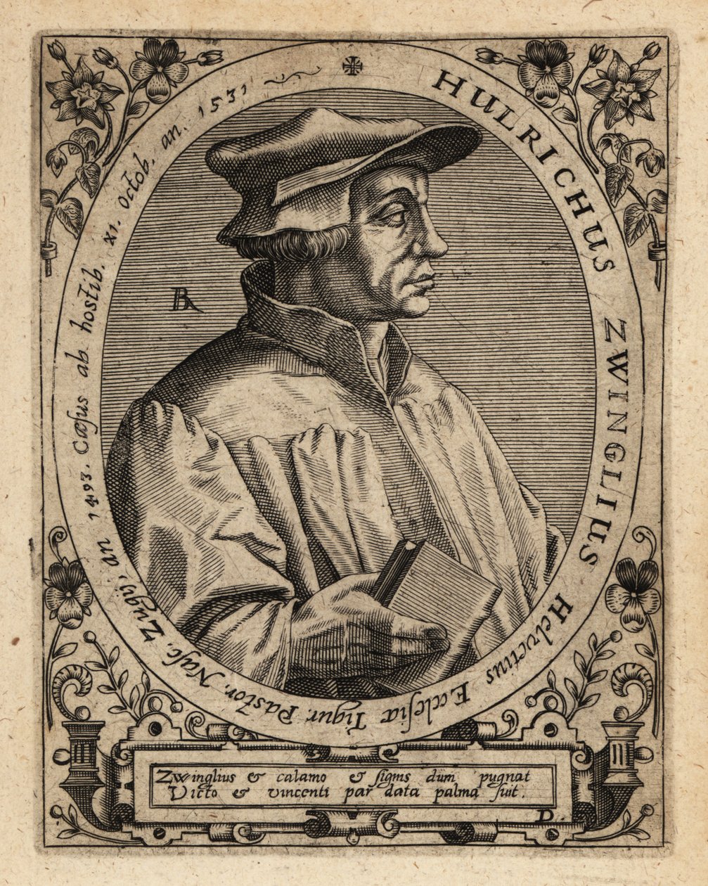 Huldrych Zwingli alkotó: Theodore de Bry
