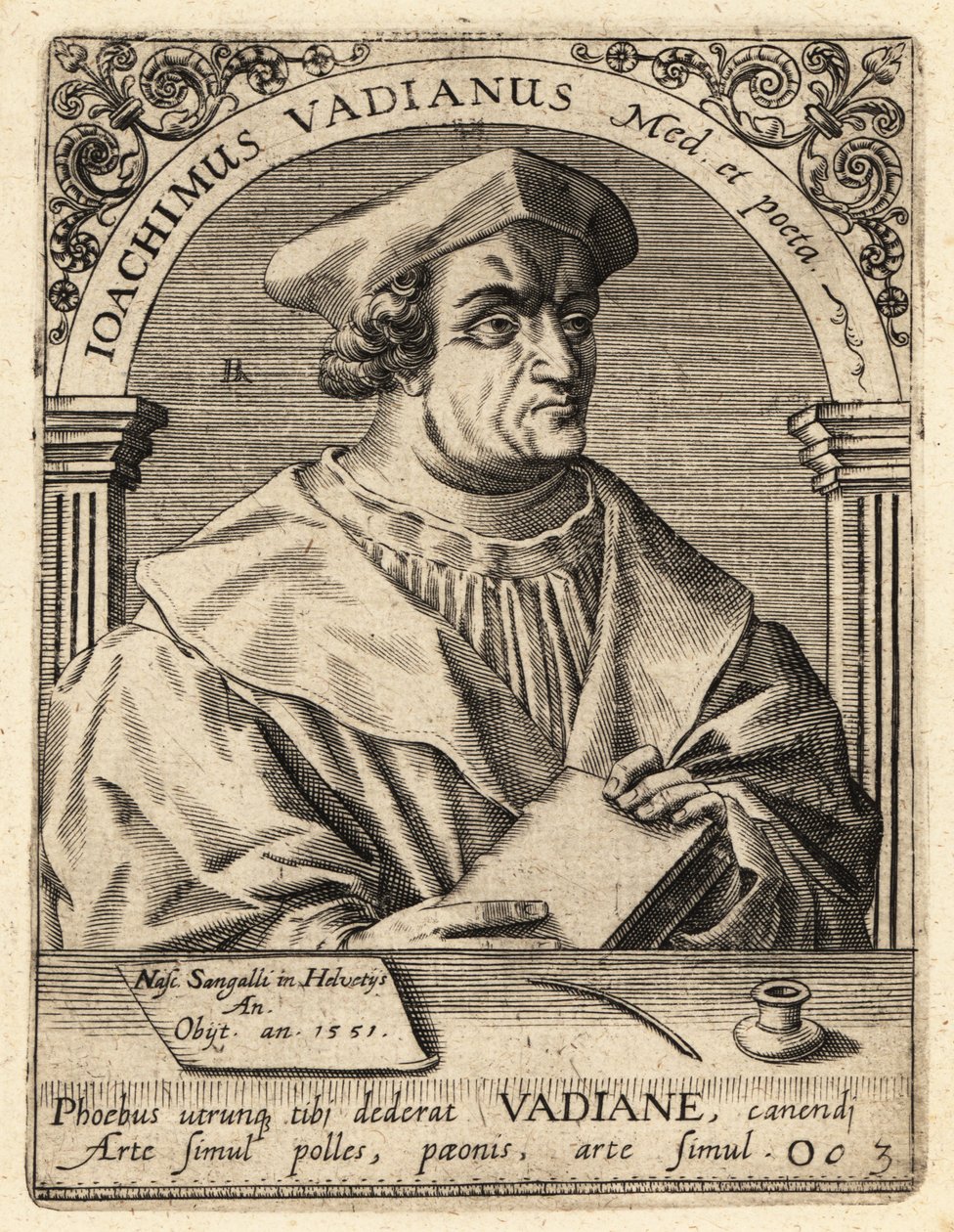 Joachim von Watt, svájci humanista alkotó: Theodore de Bry