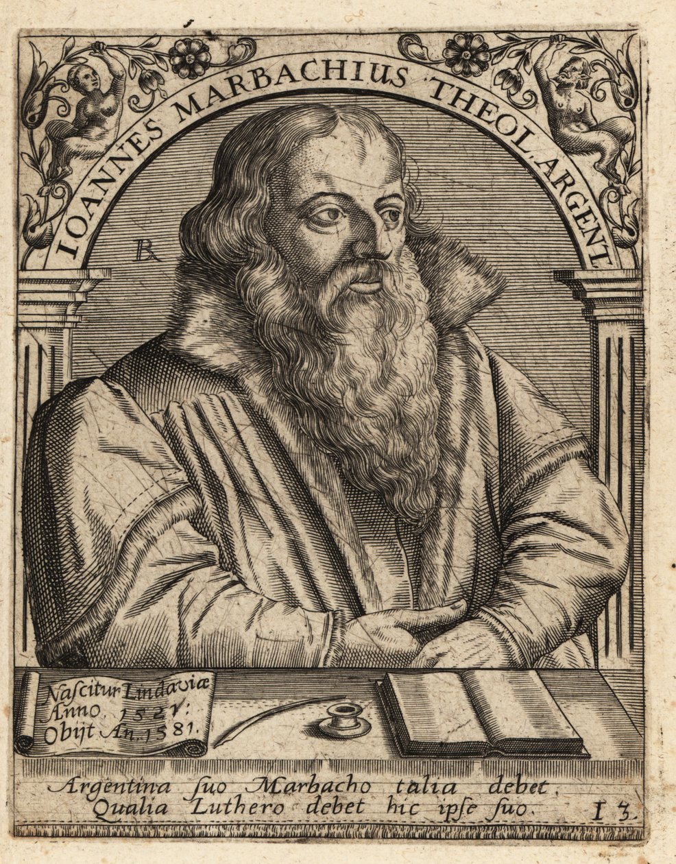 Johann Marbach alkotó: Theodore de Bry