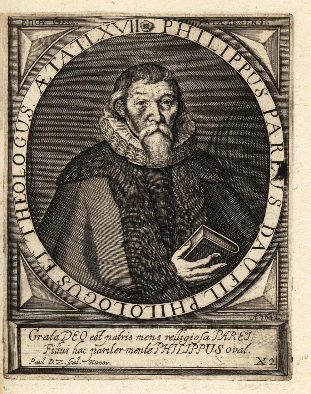 Johann Philipp Pareus alkotó: Theodore de Bry